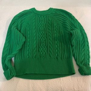 Beautiful Cable Knit Chaps by Ralph Lauren Sweater